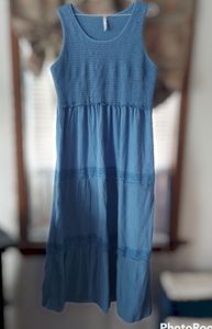 NY Collection Retro Gauze Maxi